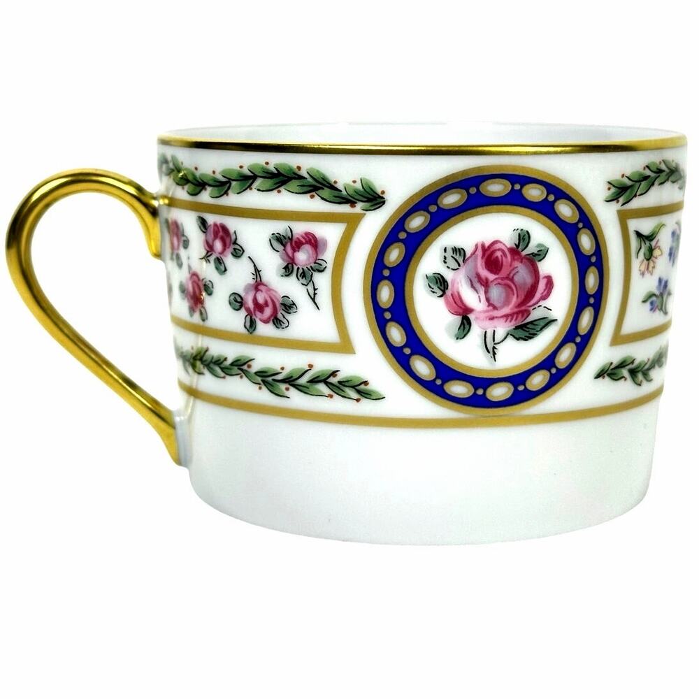 Haviland Limoges "Louveciennes" 3.25" Flat Cup France-Pristine Mint Condition!